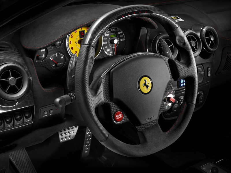 Illustration for article titled Ferrari Scuderia Spider 16M Unveiled Live At Mugello With Stickers, 16 GB Ferrari iPod Touch